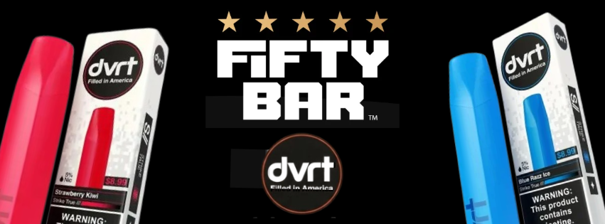 Fifty Bar DVRT Review: Small Vape, Surprisingly Big Personality