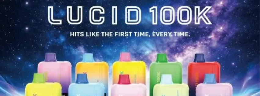 Lucid Nomz 100K Flavor Selection: 10 Flavors Across Fruit, Candy and More