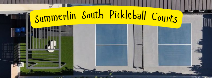 Best Pickleball Courts in and Around Summerlin South