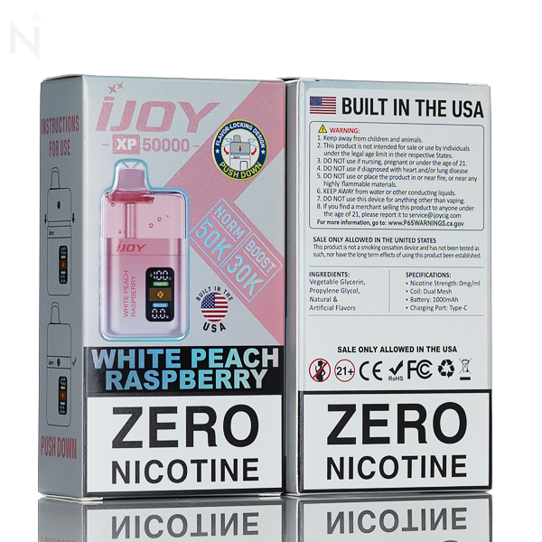 iJoy XP50K 0% Zero Nicotine Disposable Vape - 20mL