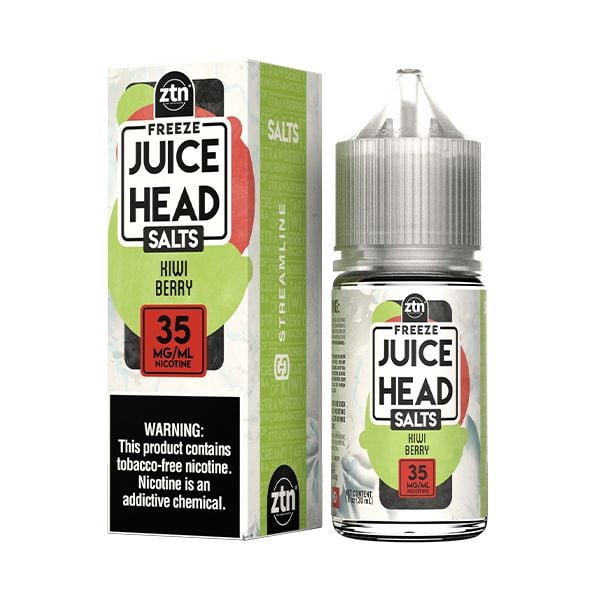 Juice Head SALT - Kiwi Berry (Strawberry Kiwi) FREEZE (TFN)