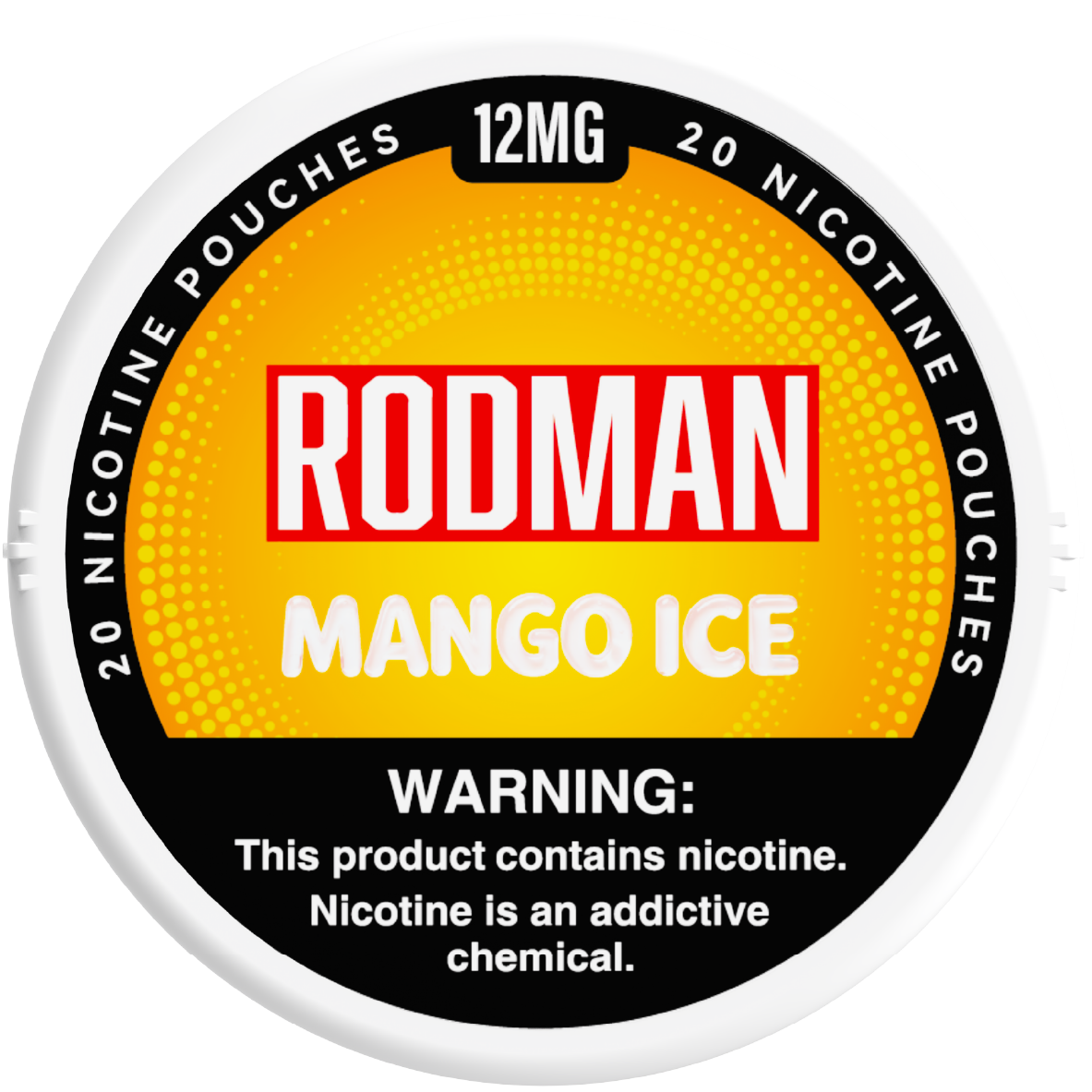 Rodman Dry+ Nicotine Pouches