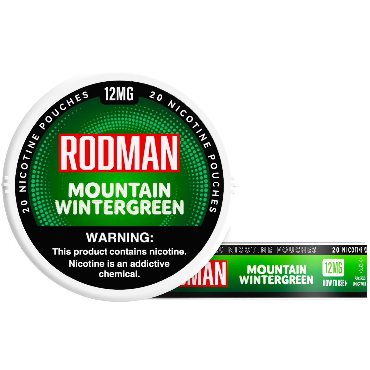 Rodman Dry+ Nicotine Pouches