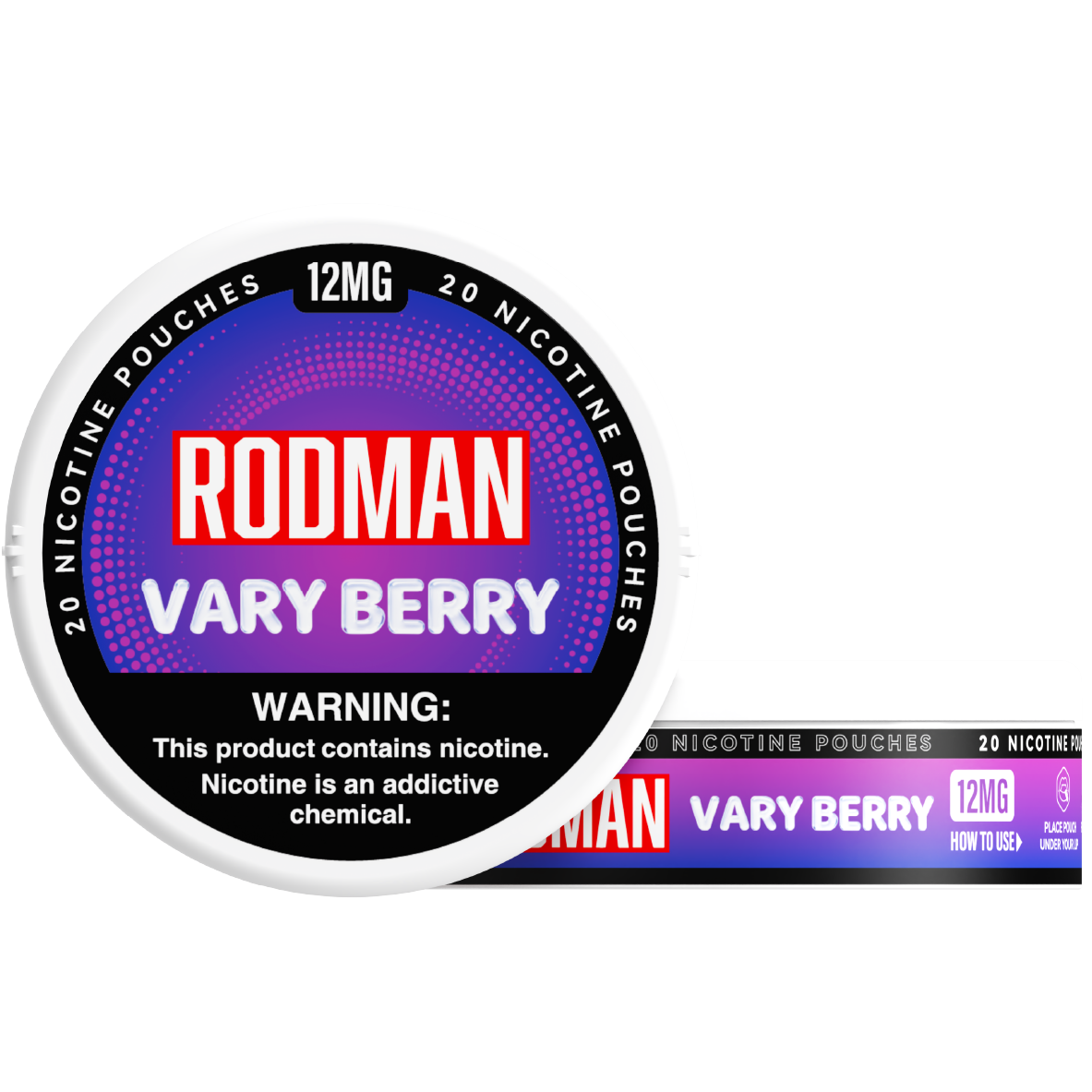 Rodman Dry+ Nicotine Pouches
