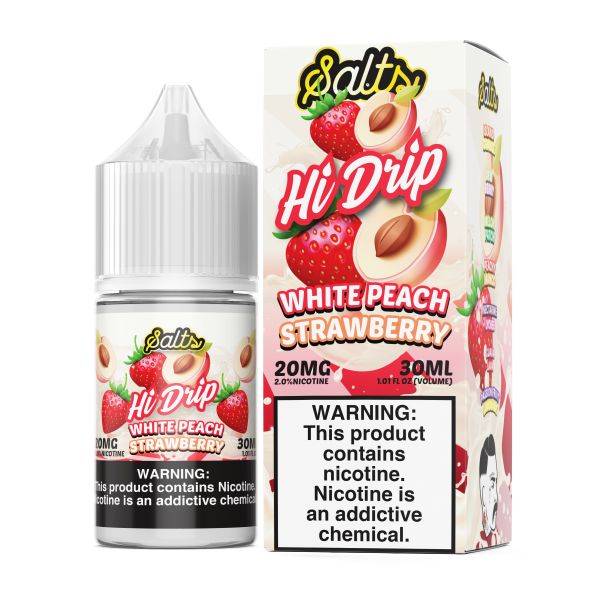 Hi-Drip SALT - White Peach Strawberry