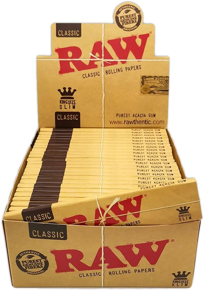 Raw - Classic King Size Slim (32 per pack)