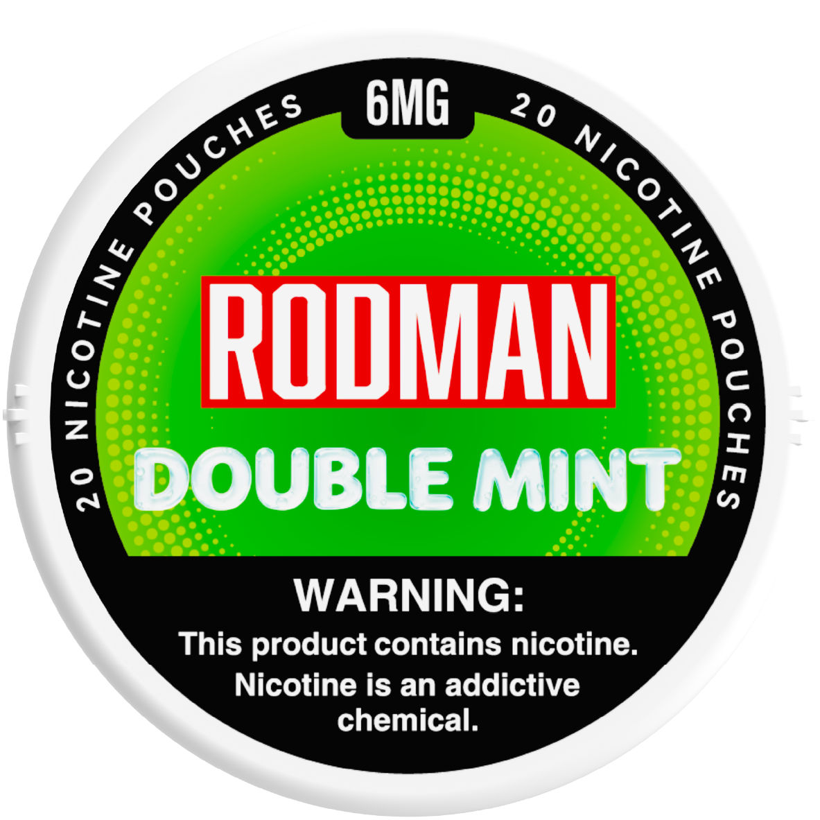 Rodman Dry+ Nicotine Pouches