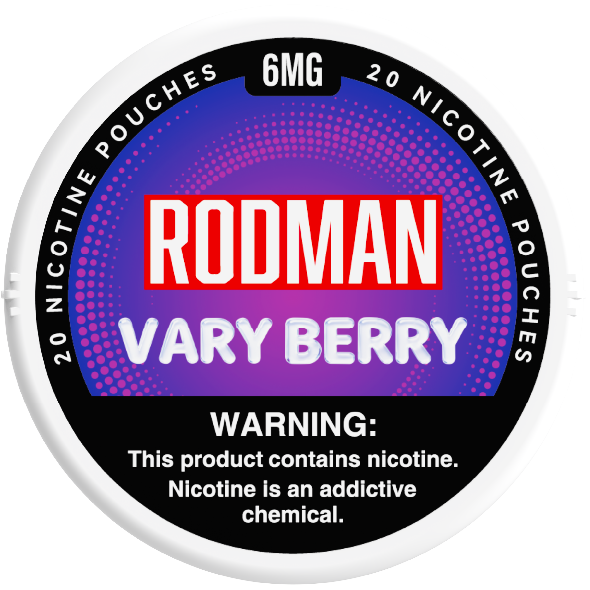 Rodman Dry+ Nicotine Pouches