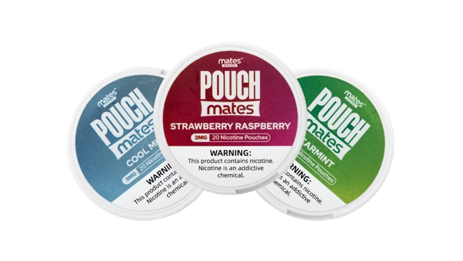 7Daze - PouchMates [3 MG] (Nicotine Pouches) /  Strawberry Raspberry