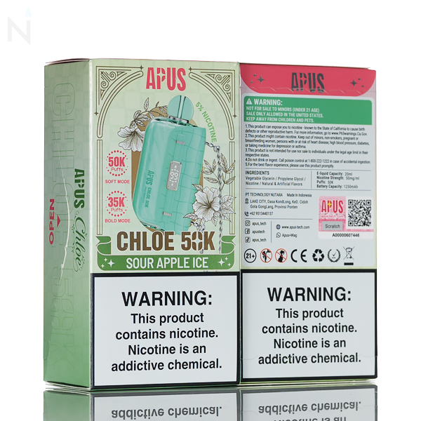 APUS Chloe 50K Puffs Disposable - 20mL