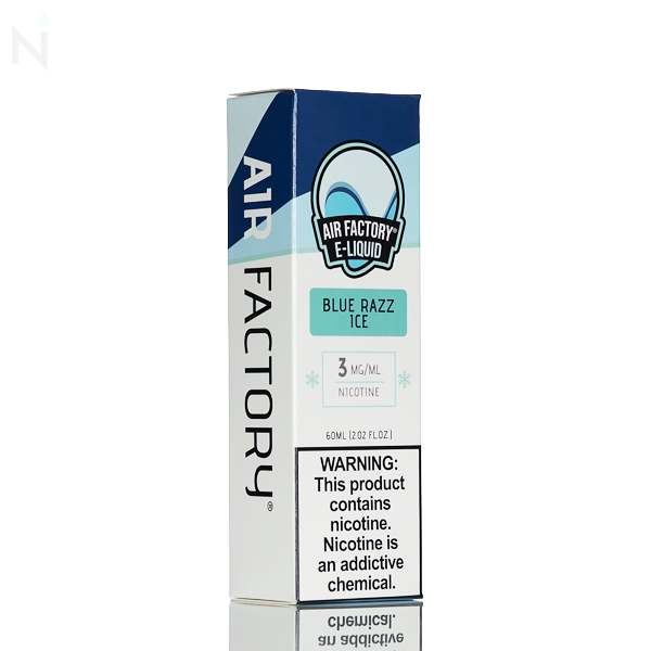 Air Factory Blue Razz Salt Nic 30ml blue razz nicotine salt e-liquid 18mg 36mg pod system high-wattage device