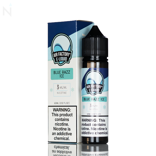 Air Factory Blue Razz Salt Nic 30ml blue razz nicotine salt e-liquid 18mg 36mg pod system high-wattage device