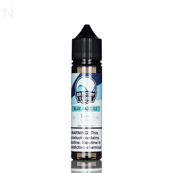 Air Factory Blue Razz Salt Nic 30ml blue razz nicotine salt e-liquid 18mg 36mg pod system high-wattage device