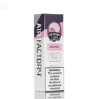 Air Factory Mystery Salt Nic 30ml mystery nicotine salt e-liquid 18mg 36mg pod system low-wattage device