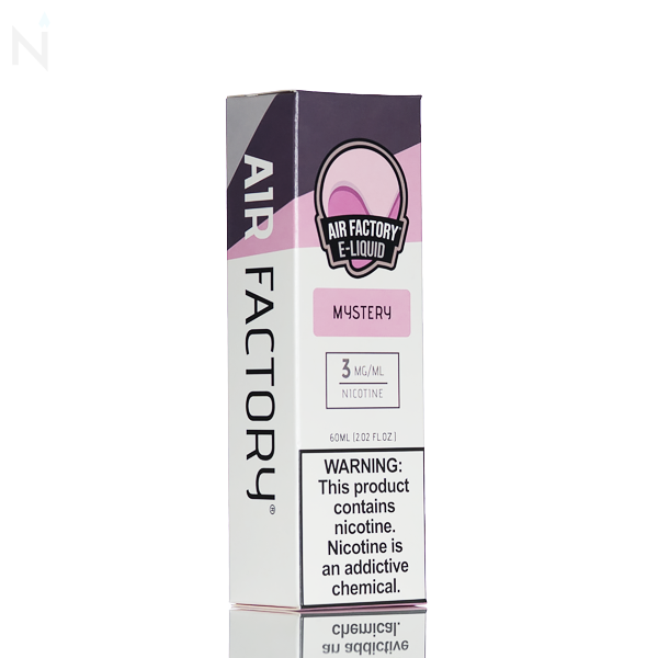 Air Factory Mystery Salt Nic 30ml mystery nicotine salt e-liquid 18mg 36mg pod system low-wattage device