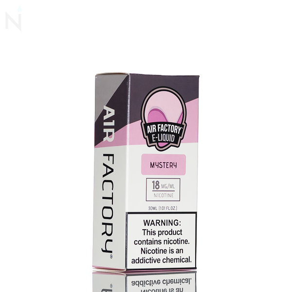 Air Factory Mystery Salt Nic 30ml mystery nicotine salt e-liquid 18mg 36mg pod system low-wattage device
