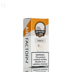 Air Factory Custard Tobacco Salt Nic 30ml custard tobacco nicotine salt e-liquid 18mg 36mg pod system low-wattage device