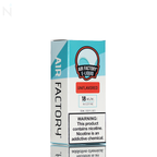 Air Factory Salt Nic 30ml nicotine salt e-liquid 18mg 36mg pod system low-wattage device