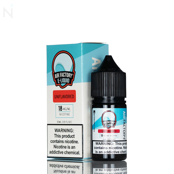 Air Factory Salt Nic 30ml nicotine salt e-liquid 18mg 36mg pod system low-wattage device