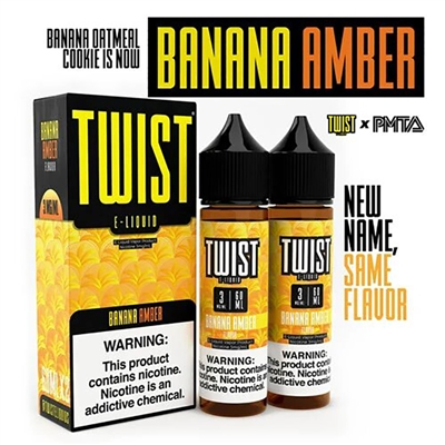 Twist - Banana Amber (Banana Oatmeal COOKIE)