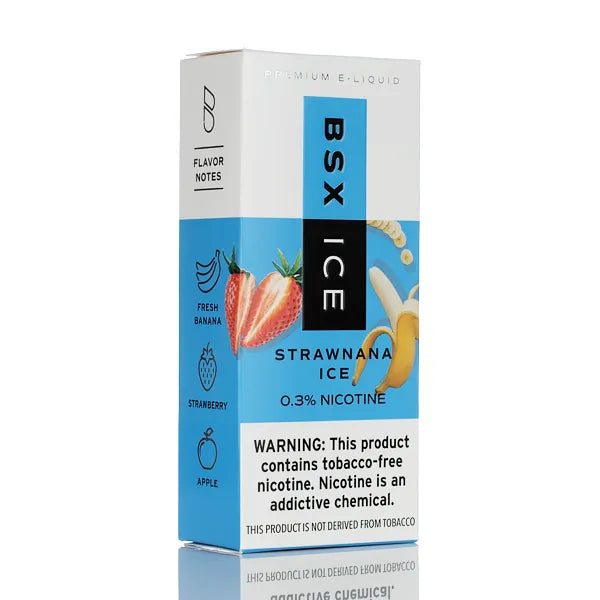 Glas BSX ICE E-liquid - Strawnana Ice - 60ml