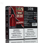 Beri CLIQ 50K 50,000 Puffs Replacement Pods nicotine salt rechargeable 5% nicotine strength draw activated watermelon ice