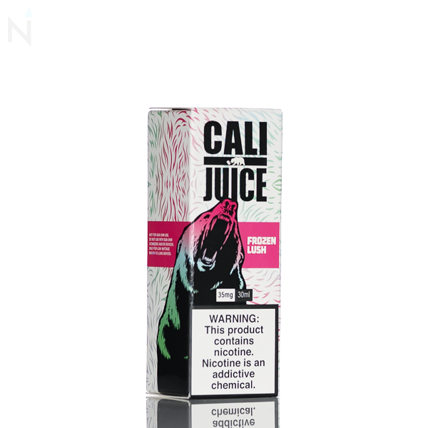 Cali Juice Salt Nic- Frozen Lush - 30mL pod system users smooth cool watermelon menthol nicotine salt e-liquid vape juice