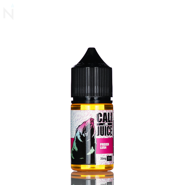 Cali Juice Salt Nic- Frozen Lush - 30mL pod system users smooth cool watermelon menthol nicotine salt e-liquid vape juice