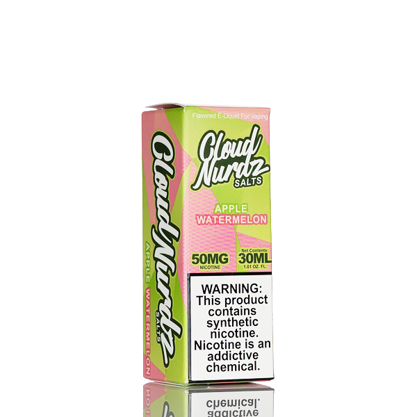Cloud Nurdz Salts E-Liquid - Watermelon Apple - 30mL