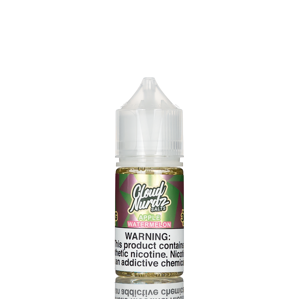 Cloud Nurdz Salts E-Liquid - Watermelon Apple - 30mL