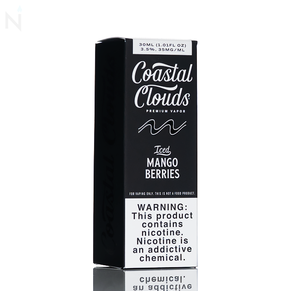 Coastal Clouds Salt - Mango Berries Iced - 30ml