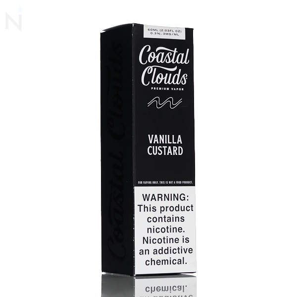Coastal Clouds E-Liquid - Vanilla Custard - 60mL