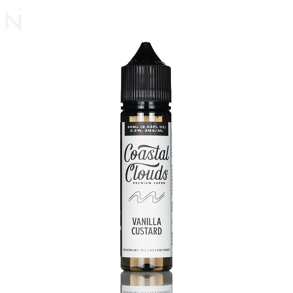 Coastal Clouds E-Liquid - Vanilla Custard - 60mL