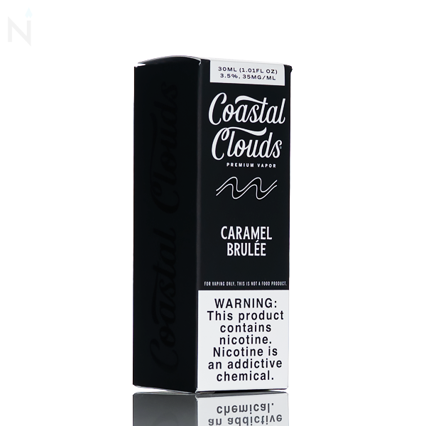 Coastal Clouds Salt - Caramel Brulee - 30ml