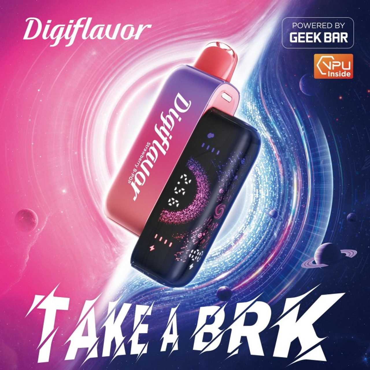 Geek Bar - Digiflavor BRK Disposable Device 20K REFILL/POD
