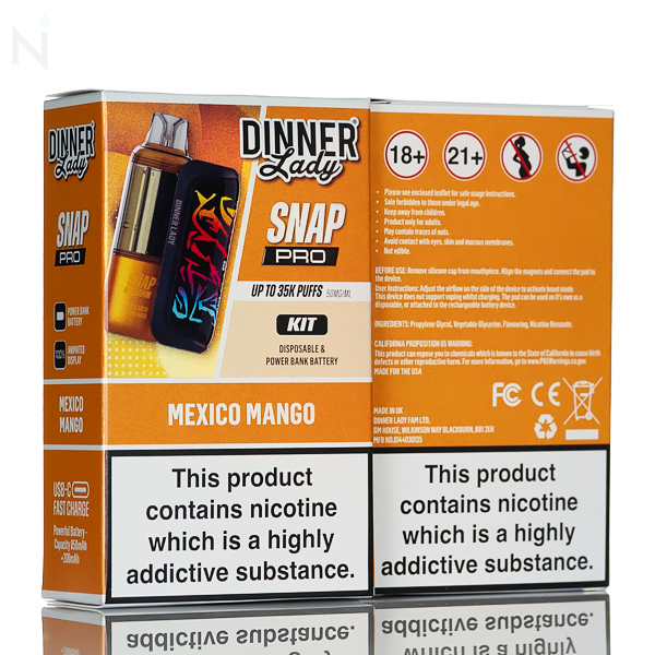 Dinner Lady Snap Pro 35K Disposable Kit