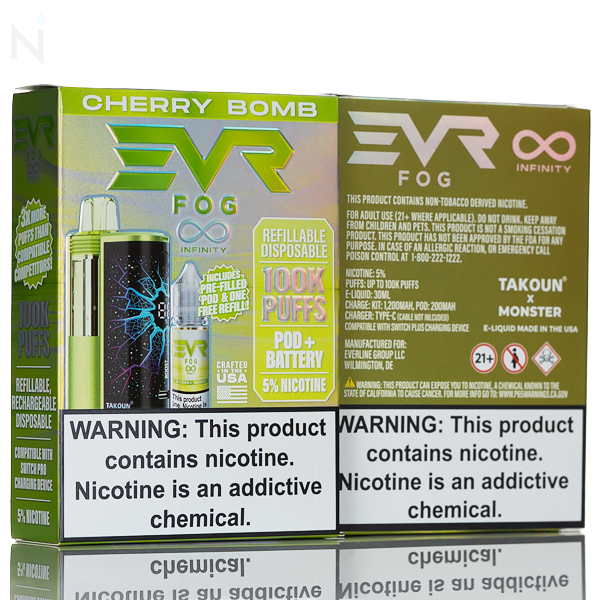 EVRFOG 100K Refillable Disposable Kit