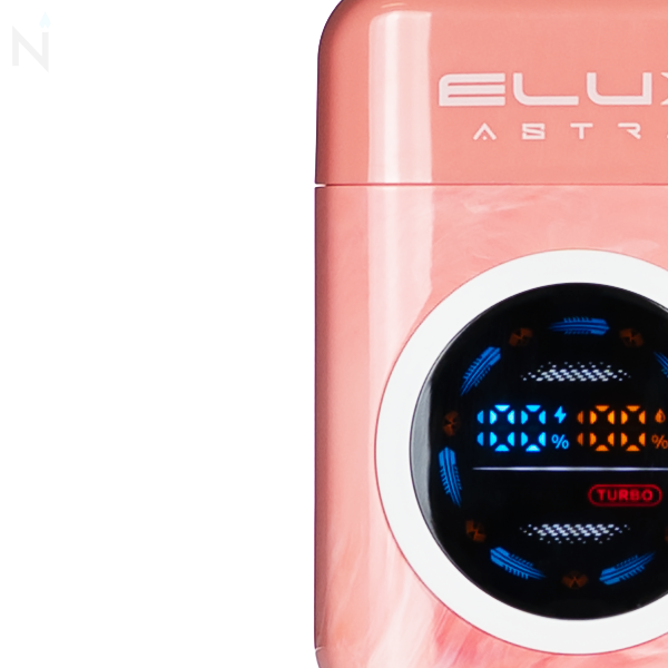 Elux Astra 50K 50,000 Puffs Disposable Vape - 18mL nicotine salt 5% nicotine rechargeable draw activated all day vape 