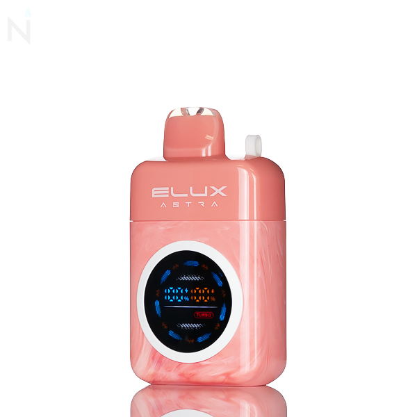 Elux Astra 50K 50,000 Puffs Disposable Vape - 18mL nicotine salt 5% nicotine rechargeable draw activated all day vape tiger blood