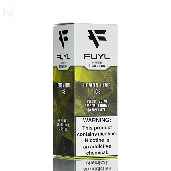 FUYL E-Liquid - Lemon Lime Ice - 100ml