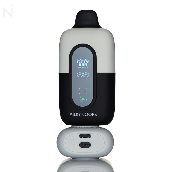 Fifty Bar V2 Silver Series 20mg Disposable Vape