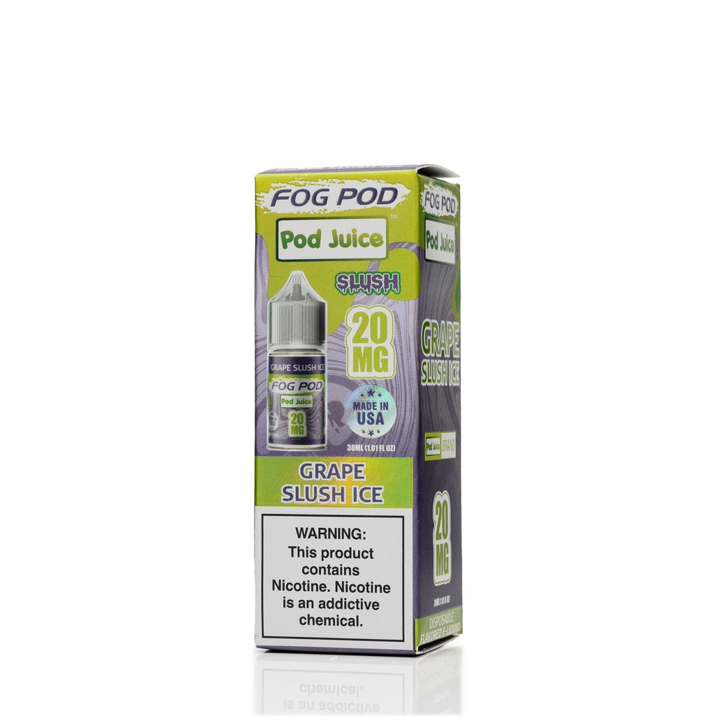 Pod Juice X Fog Pod Salt Nic - Grape Slush Ice - 30mL