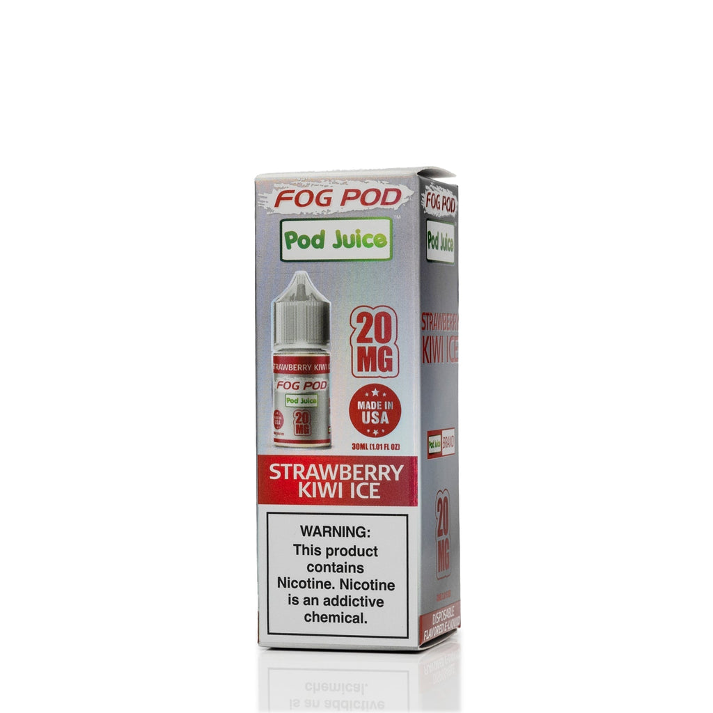 Pod Juice X Fog Pod Salt Nic - Strawberry Kiwi Ice - 30mL