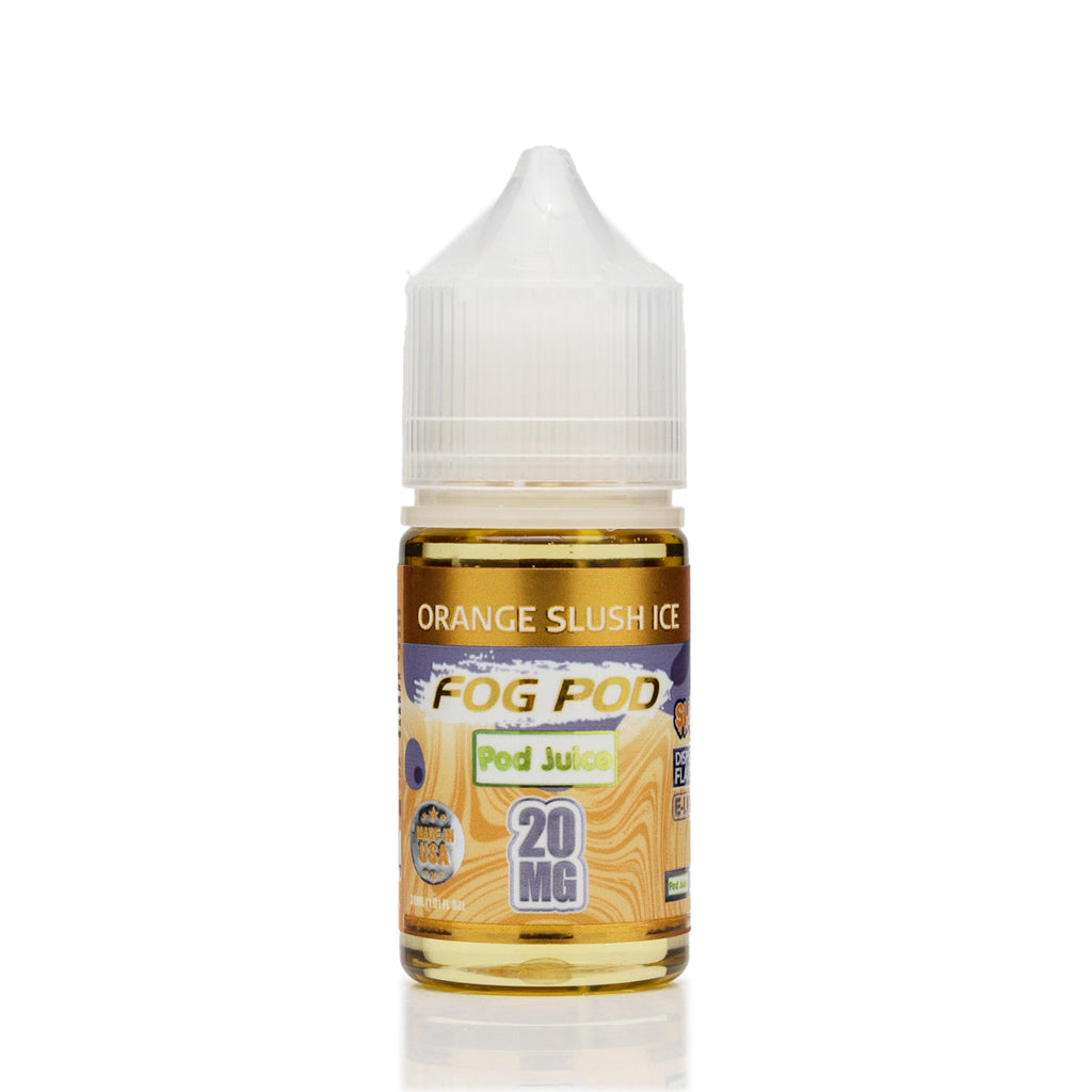 Pod Juice X Fog Pod Salt Nic - Orange Slush Ice - 30mL