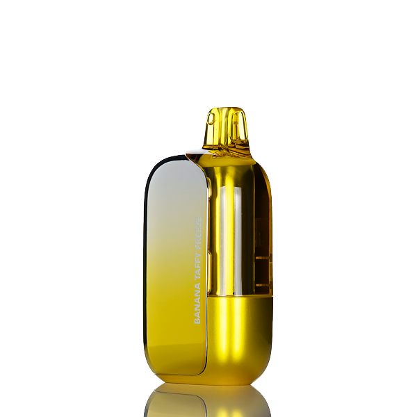 Yellow and black device with 'Bacchan' branding on a white background