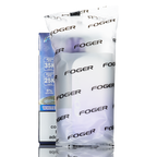 Foger products including a bottle and packaging on a white background