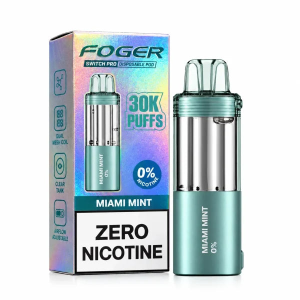 Foger Switch Pro Disposable Pod ZERO Nic - 19mL