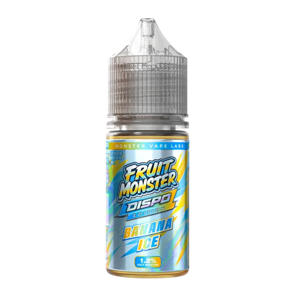 Fruit Monster Dispo Syn Nic Salt - Banana Ice - 30ml