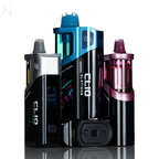 Collection of Geek Bar CLIO 50K Disposable Vape  devices on a white background