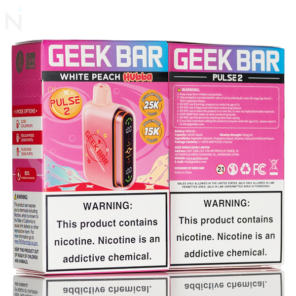 Geek Bar Pulse 2 25K 25,000 Puffs Disposable Vape - 18mL
